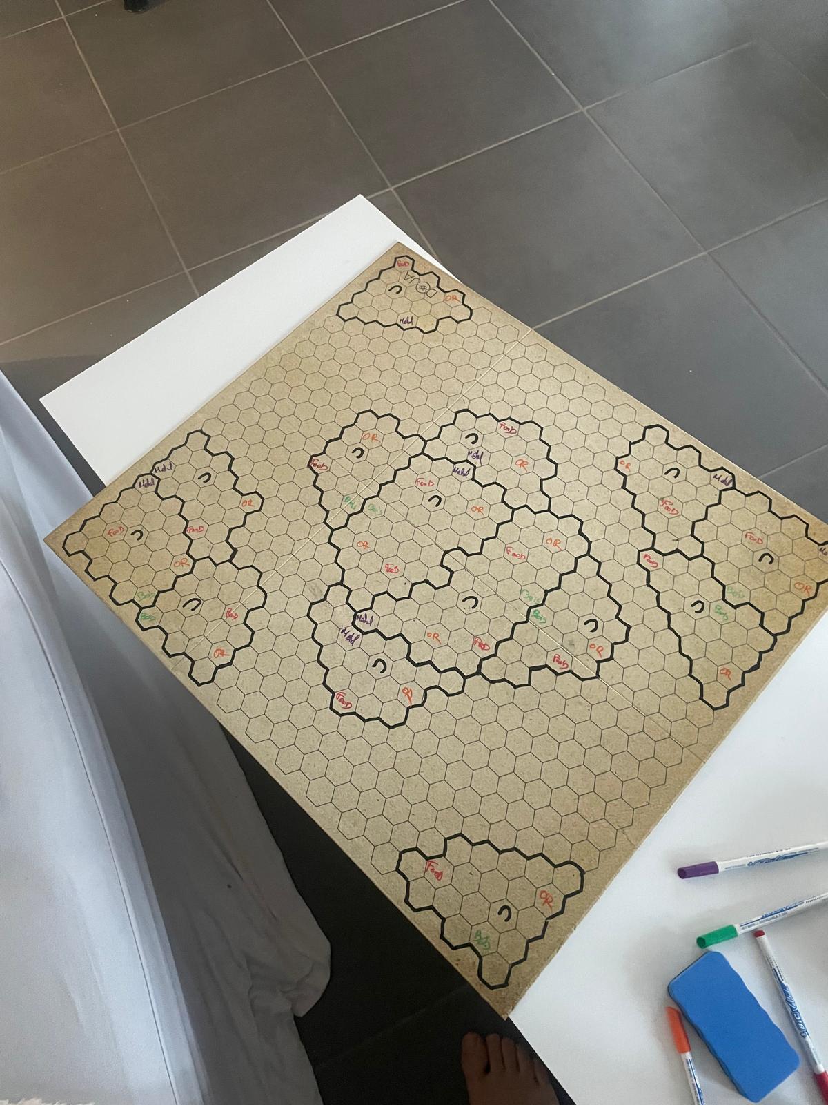 Premier plateau hexagonal IMPERO